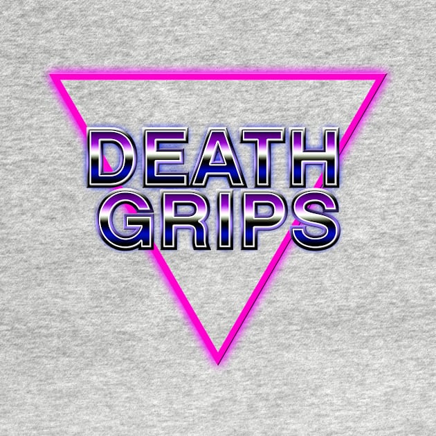 DEATH GRIPS retro logo by fearonfear